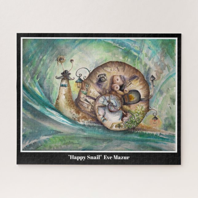 Rompecabezas del Snail (Horizontal)