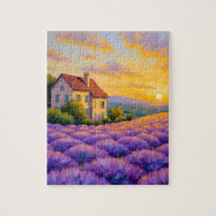 Rompecabezas del sol de Lavender
