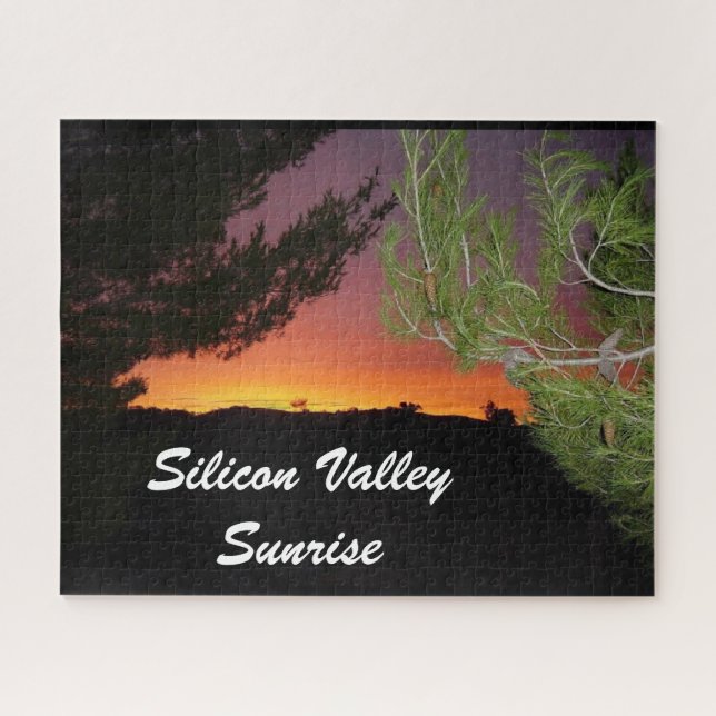 Rompecabezas del sol en Silicon Valley (Horizontal)