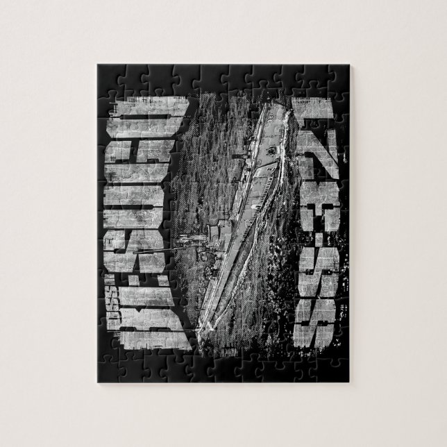 Rompecabezas del submarino Besugo (Vertical)