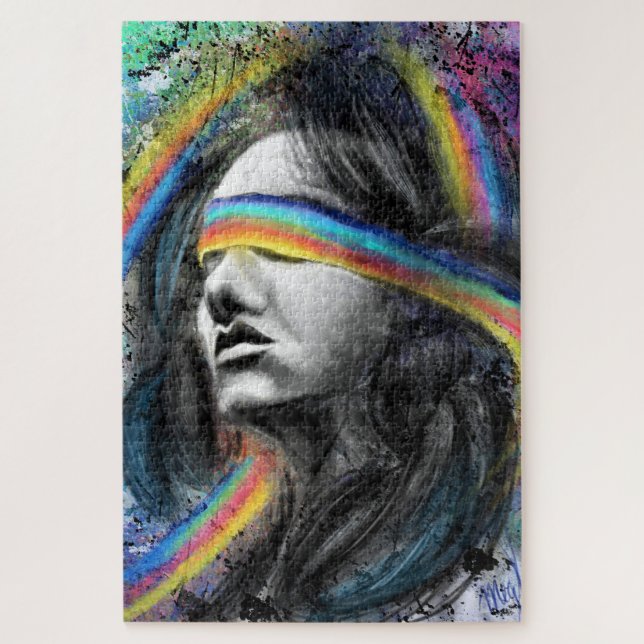 Rompecabezas del sueño arcoiris - Pintura (Vertical)