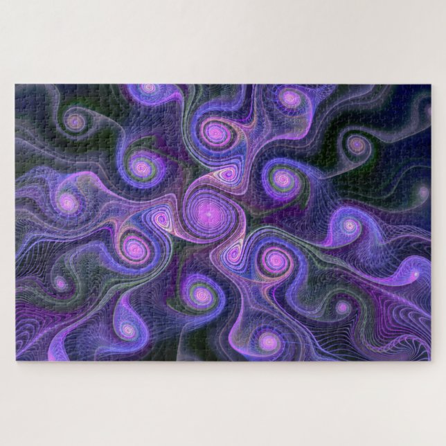 rompecabezas del sueño púrpura (Horizontal)