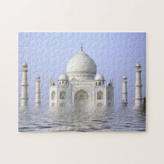 Rompecabezas del Taj-Mahal y Agua