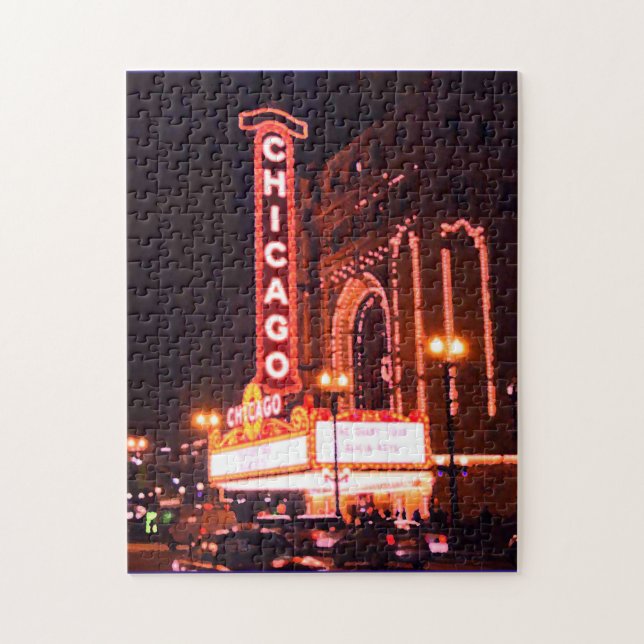 ROMPECABEZAS DEL TEATRO DE CHICAGO (Vertical)