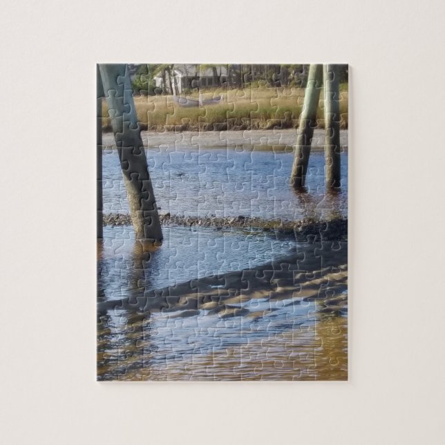 Rompecabezas del tema de la playa (Vertical)