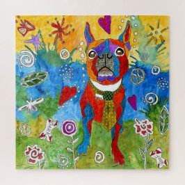 Rompecabezas del Terrier de Boston - 520 piezas