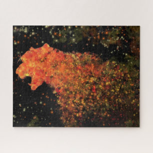 Rompecabezas del Tigre Espacial - Pintura
