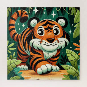Rompecabezas del tigre furtivo
