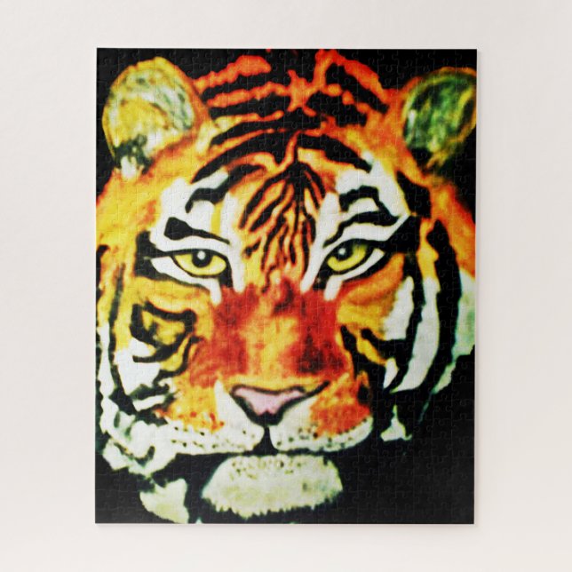 Rompecabezas del TIGRE INDIO (Vertical)