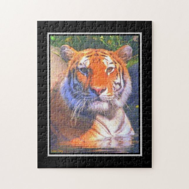 Rompecabezas del Tigre Siberiano (Vertical)