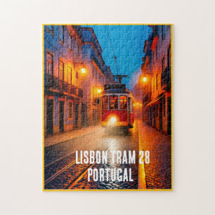 Rompecabezas del Tranvía 28 de Lisboa – Arte Calle