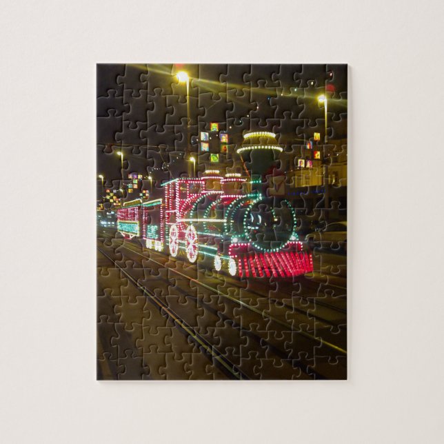 Rompecabezas del tren de la tranvía (Vertical)