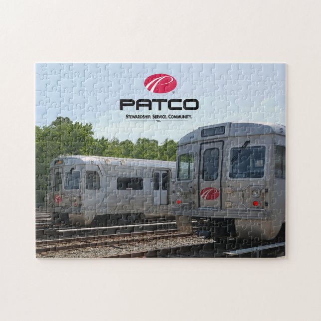 Rompecabezas del tren de PATCO (Horizontal)