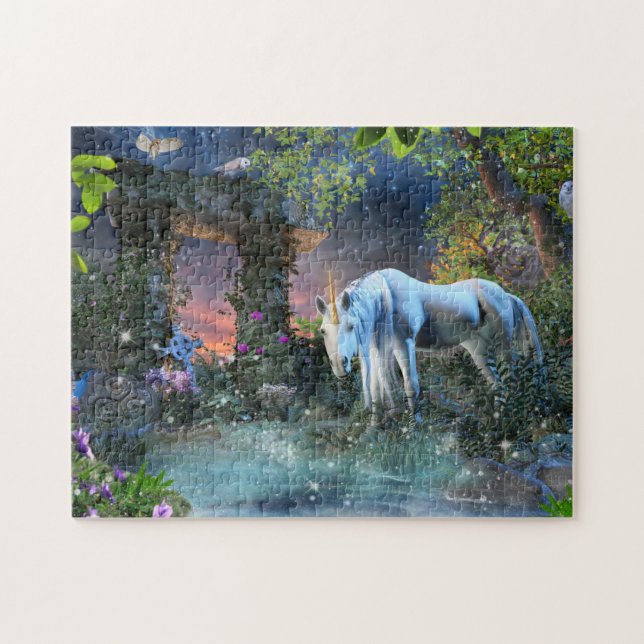 Rompecabezas del unicornio de BlueGate (Horizontal)