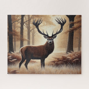 Rompecabezas del venado de otoño