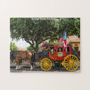 Rompecabezas del viejo Stagecoach Texas