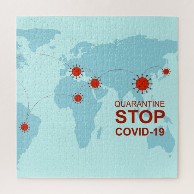 rompecabezas del virus de la corona (Vertical)