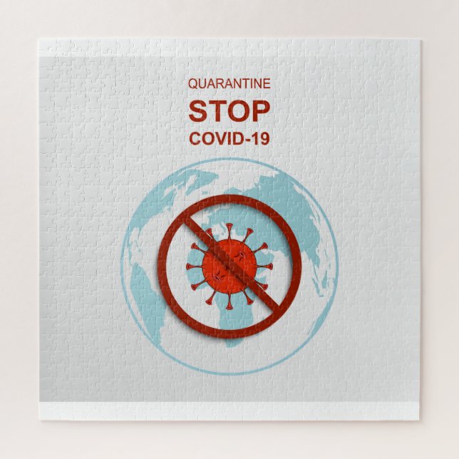 rompecabezas del virus de la corona (Vertical)