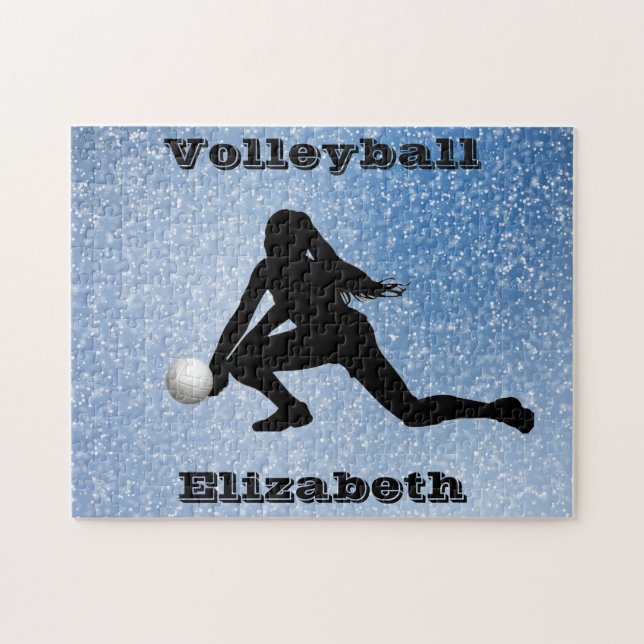 Rompecabezas del voleibol Glam Jigsaw (Horizontal)
