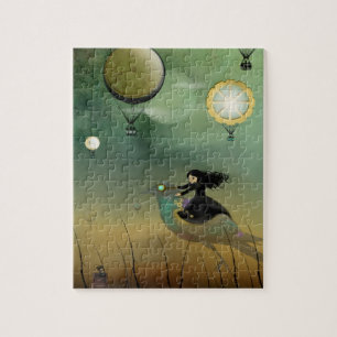 Rompecabezas del vuelo de Steampunk