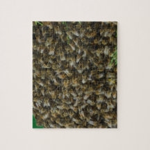 Rompecabezas desafiante de enjambre de abejas