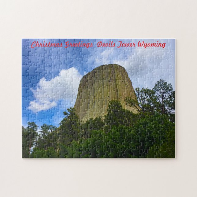 Rompecabezas Devils Tower Wyoming EE. UU. (Horizontal)