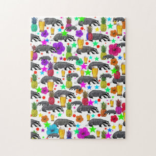 Rompecabezas Difícil Cerveza y Tejones