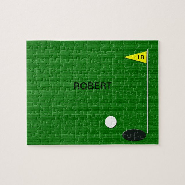 Rompecabezas difícil de golf (Horizontal)