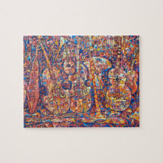 rompecabezas difícil de los instrumentos musicales