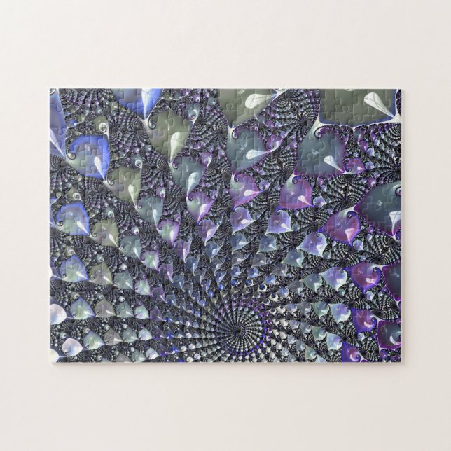 Rompecabezas difícil del fractal (Horizontal)