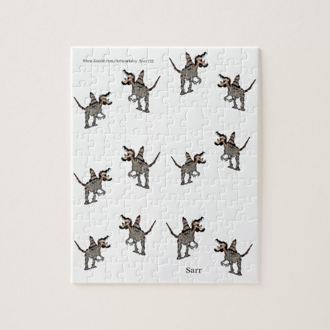 Rompecabezas :Dinosaurios (Vertical)