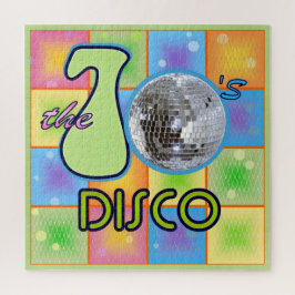 Rompecabezas disco de los años 70