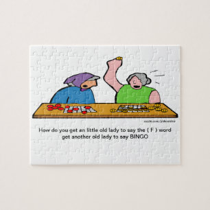 Rompecabezas divertido del dibujo animado del