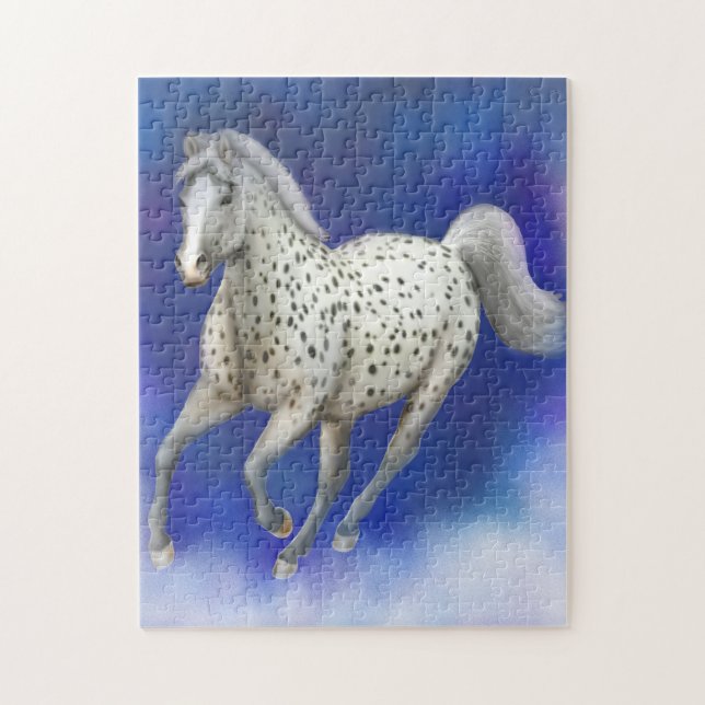 Rompecabezas divino del caballo del Appaloosa del (Vertical)