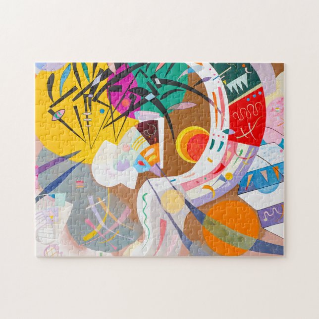 Rompecabezas dominante de la curva de Kandinsky (Horizontal)