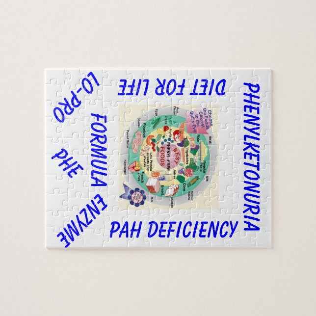 rompecabezas educativo de la conciencia del pku (Horizontal)