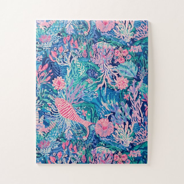 Rompecabezas en gráfico elegante (Vertical)