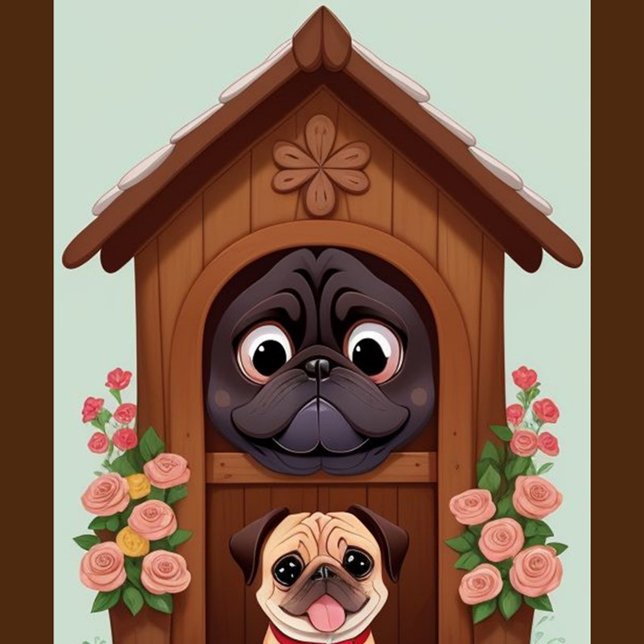 Rompecabezas en la Casa de los Perros (Turn designs, photos, and text into a great game with customizable puzzles!)
