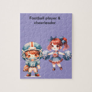 Rompecabezas entre el fútbol y el animador Jigsaw