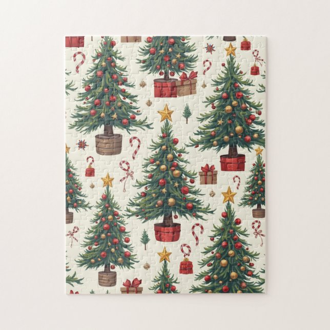 Rompecabezas entre navidades (Vertical)