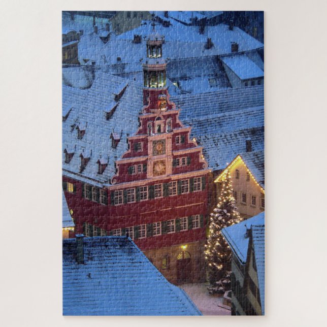 Rompecabezas entre navidades (Vertical)
