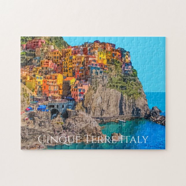Rompecabezas Escénico Para Adultos Cinque Terre It (Horizontal)