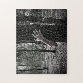 Rompecabezas espeluznantes - zombis en el bosque