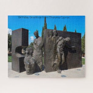 Rompecabezas estatua Dherynia Chipre