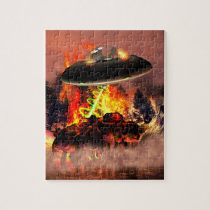 Rompecabezas extranjero del Bbq