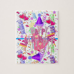 Rompecabezas feliz cumpleaños