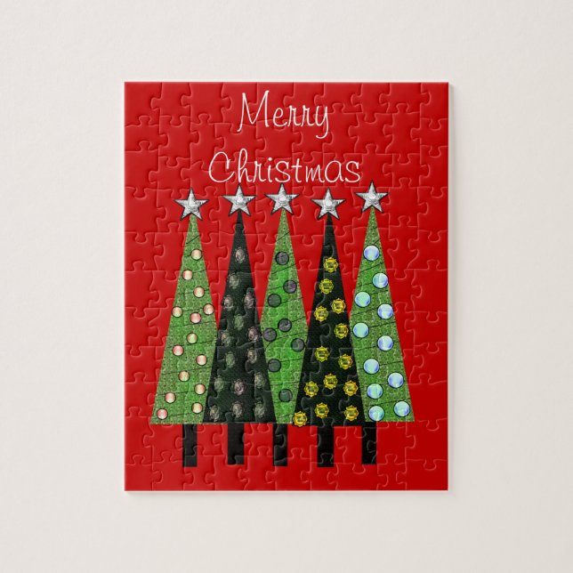 Rompecabezas Feliz Navidad (Vertical)