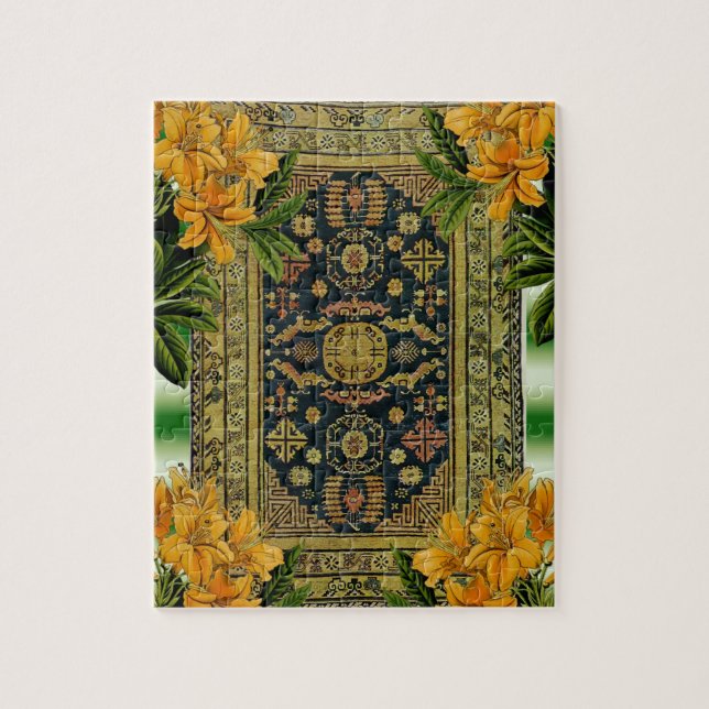 Rompecabezas Floral (Vertical)