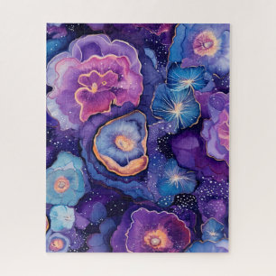 Rompecabezas floral de Geode