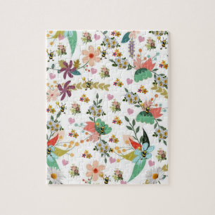 Rompecabezas florales